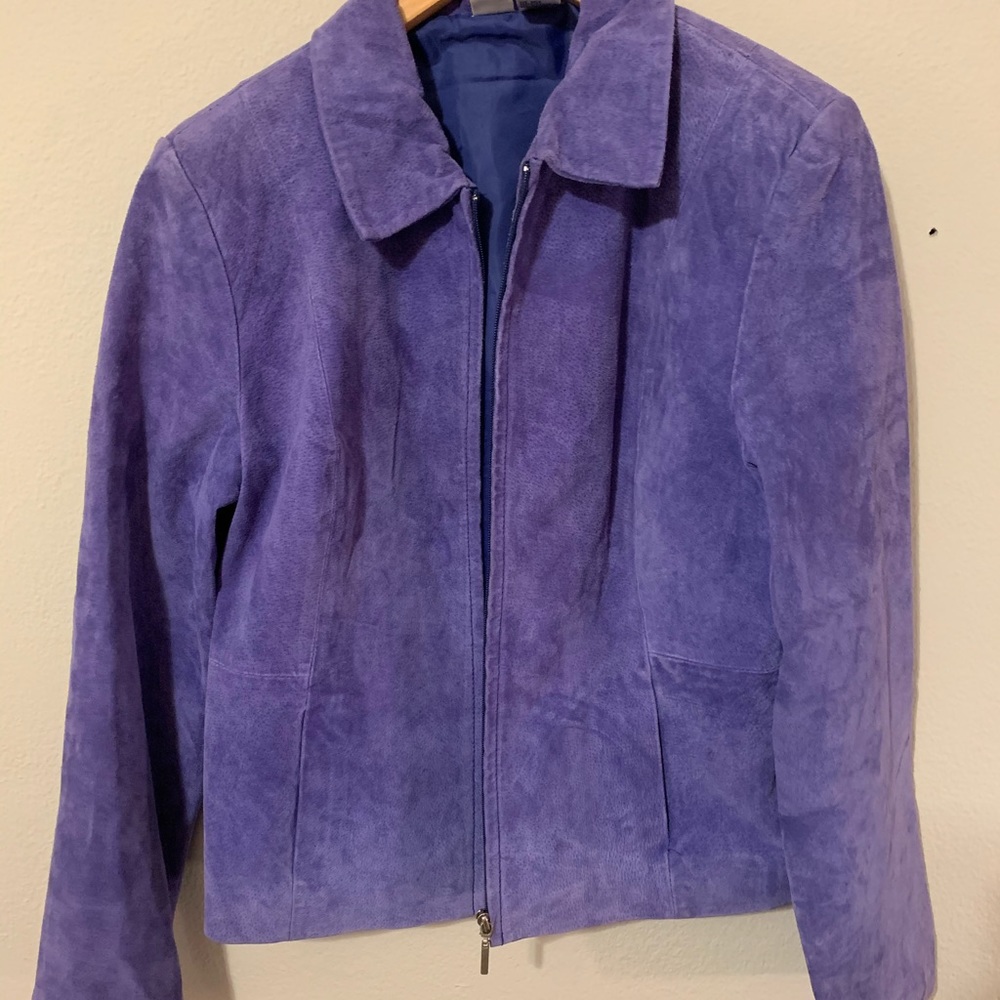 Genuine suede jacket